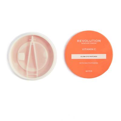 Revolution Skincare Vitamin C Glow Eye Patches Szemmaszk nőknek 60 db