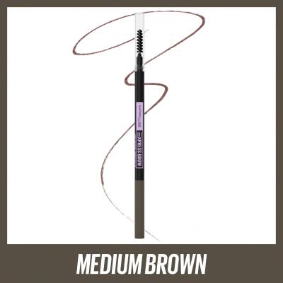 Maybelline Express Brow Ultra Slim Szemöldökceruza nőknek 9 g Változat Medium Brown