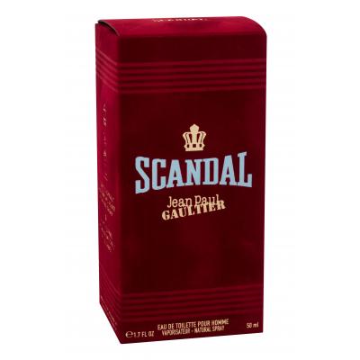 Jean Paul Gaultier Scandal Eau de Toilette férfiaknak Utántölthető 50 ml