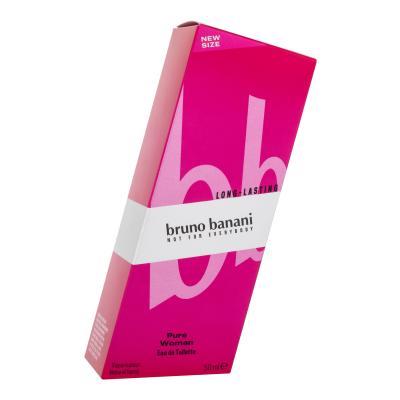 Bruno Banani Pure Woman Eau de Toilette nőknek 50 ml sérült doboz