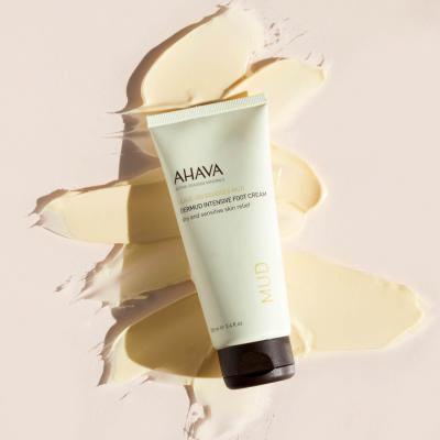 AHAVA Deadsea Mud Leave-On Deadsea Mud Lábápoló krém nőknek 100 ml