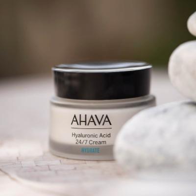 AHAVA Hyaluronic Acid 24/7 Cream Nappali arckrém nőknek 50 ml