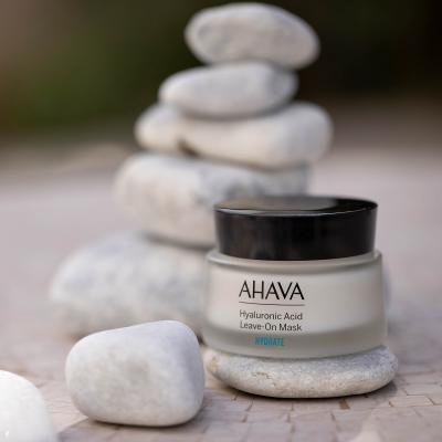 AHAVA Hyaluronic Acid Leave-On Mask Arcmaszk nőknek 50 ml