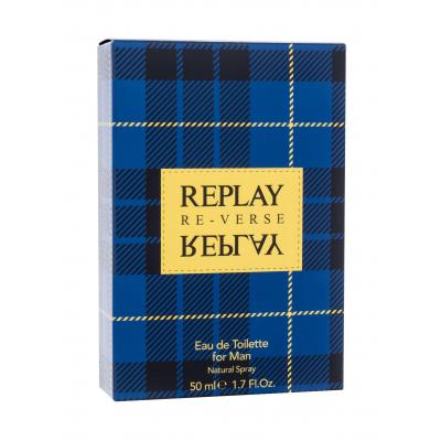 Replay Signature Re-Verse Eau de Toilette férfiaknak 50 ml