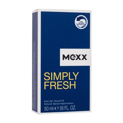 Mexx Simply Fresh Eau de Toilette férfiaknak 50 ml