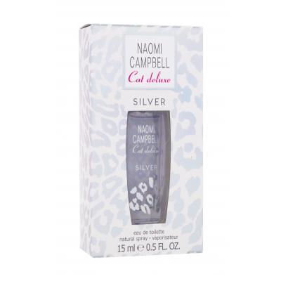 Naomi Campbell Cat Deluxe Silver Eau de Toilette nőknek 15 ml