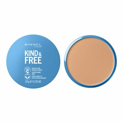 Rimmel London Kind &amp; Free Healthy Look Pressed Powder Púder nőknek 10 g Változat 020 Light