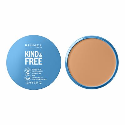 Rimmel London Kind &amp; Free Healthy Look Pressed Powder Púder nőknek 10 g Változat 030 Medium