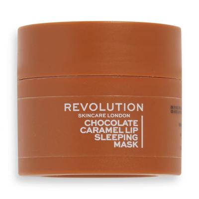 Revolution Skincare Lip Sleeping Mask Chocolate Caramel Ajakbalzsam nőknek 10 g