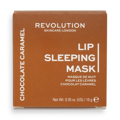 Revolution Skincare Lip Sleeping Mask Chocolate Caramel Ajakbalzsam nőknek 10 g