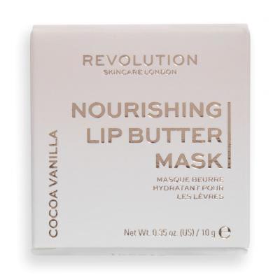 Revolution Skincare Nourishing Lip Butter Mask Cocoa Vanilla Ajakbalzsam nőknek 10 g