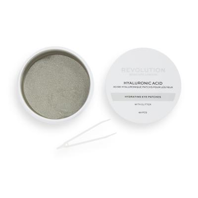 Revolution Skincare Hyaluronic Acid Hydrating Eye Patches Szemmaszk nőknek 60 db