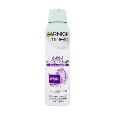 Garnier Mineral Protection 6-in-1 Floral Fresh 48h Izzadásgátló nőknek 150 ml