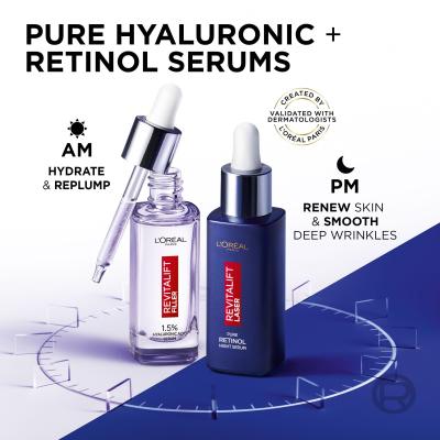 L&#039;Oréal Paris Revitalift Filler HA 1,5% Arcszérum nőknek 50 ml