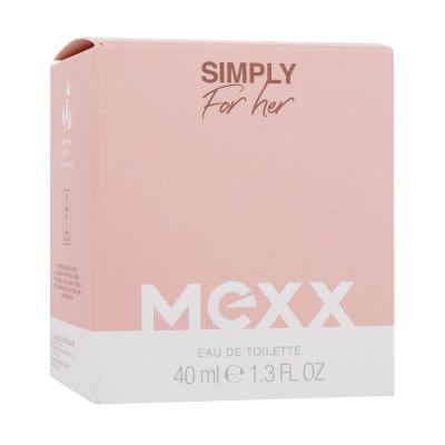 Mexx Simply Eau de Toilette nőknek 40 ml