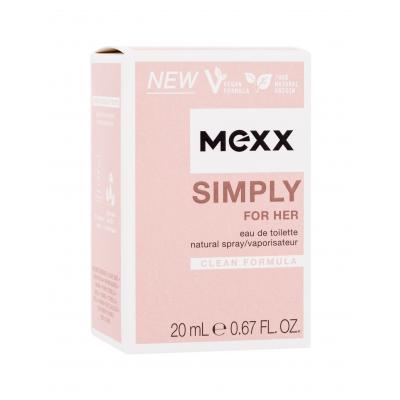 Mexx Simply Eau de Toilette nőknek 20 ml