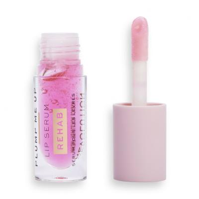 Makeup Revolution London Rehab Plump Me Up Lip Serum Ajakolaj nőknek 4,6 ml Változat Pink Glaze