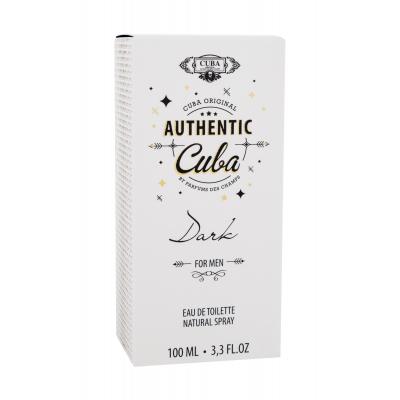 Cuba Authentic Dark Eau de Toilette férfiaknak 100 ml