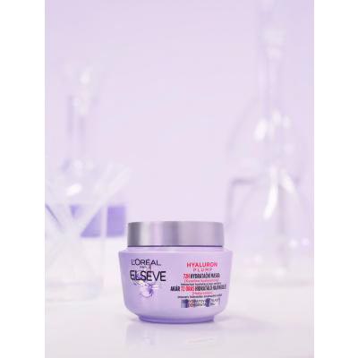 L&#039;Oréal Paris Elseve Hyaluron Plump Moisture Hair Mask Hajpakolás nőknek 300 ml