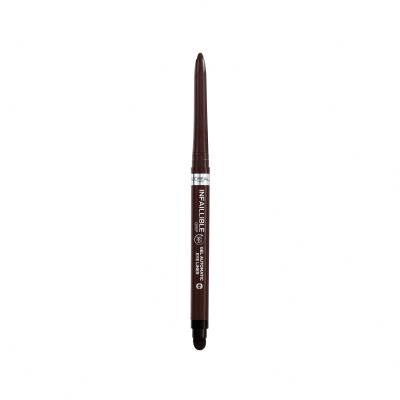 L&#039;Oréal Paris Infaillible Grip 36H Gel Automatic Eye Liner Szemceruza nőknek 1,2 g Változat 004 Brown Denim