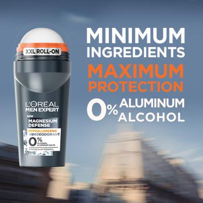 L&#039;Oréal Paris Men Expert Magnesium Defence 48H Dezodor férfiaknak 50 ml