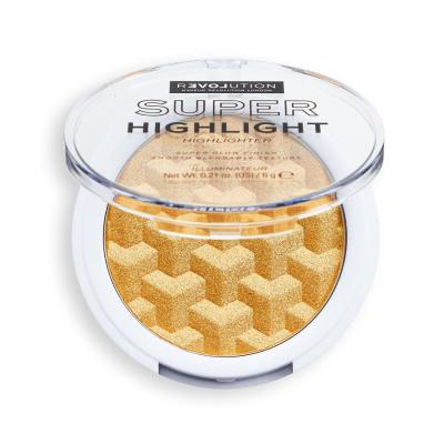 Revolution Relove Super Highlight Highlighter nőknek 6 g Változat Gold