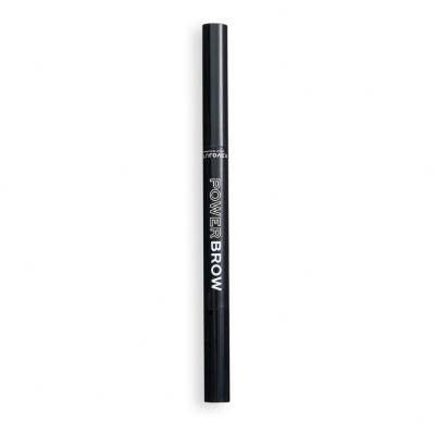 Revolution Relove Power Brow Szemöldökceruza nőknek 0,3 g Változat Dark Brown