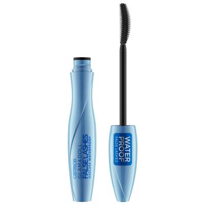 Catrice Glam &amp; Doll False Lashes Waterproof Szempillaspirál nőknek 10 ml Változat 010 Black