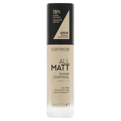 Catrice All Matt Alapozó nőknek 30 ml Változat 020 N Neutral Nude Beige