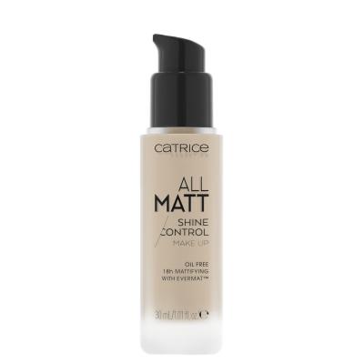 Catrice All Matt Alapozó nőknek 30 ml Változat 015 C Cool Vanilla Beige