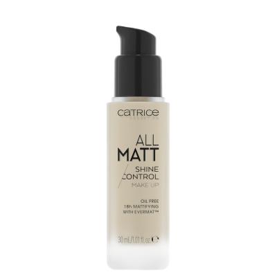 Catrice All Matt Alapozó nőknek 30 ml Változat 010 N Neutral Light Beige