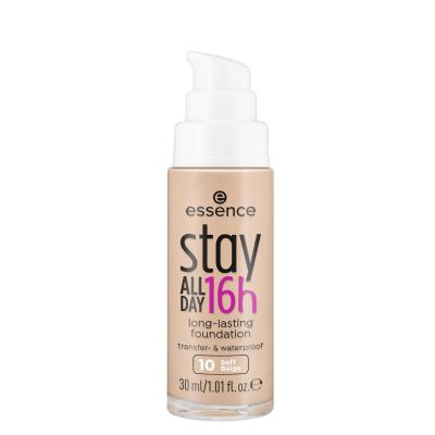 Essence Stay All Day 16h Alapozó nőknek 30 ml Változat 10 Soft Beige