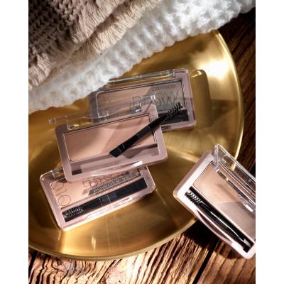 Catrice Brow Powder Set Waterproof Szemöldökformázó szett és paletta nőknek 4 g Változat 020 Ash Brown