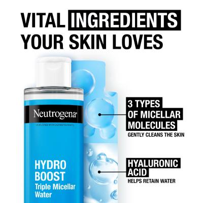 Neutrogena Hydro Boost Triple Micellar Water Micellás víz 400 ml