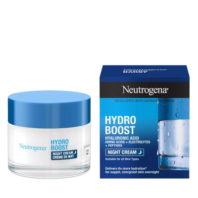 Neutrogena Hydro Boost Night Cream Éjszakai szemkörnyékápoló krém 50 ml