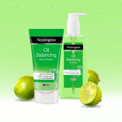 Neutrogena Oil Balancing Facial Wash Arctisztító gél 200 ml