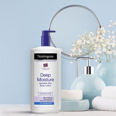 Neutrogena Norwegian Formula Deep Moisture Dry, Sensitive Skin Testápoló tej 400 ml