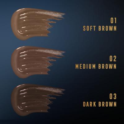 Max Factor Browfinity Szemöldökspirál nőknek 4,2 ml Változat 003 Dark Brown