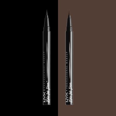 NYX Professional Makeup Epic Ink Liner Szemhéjtus nőknek 1 ml Változat 01 Black