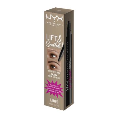 NYX Professional Makeup Lift &amp; Snatch! Szemöldökceruza nőknek 1 ml Változat 03 Taupe