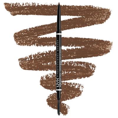 NYX Professional Makeup Micro Brow Pencil Szemöldökceruza nőknek 0,09 g Változat 04 Chocolate