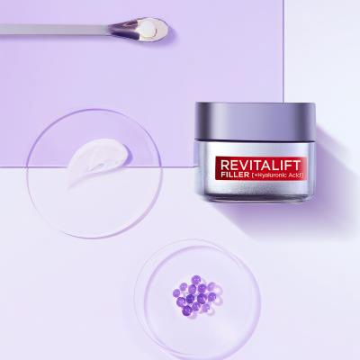 L&#039;Oréal Paris Revitalift Filler HA Duo Set Ajándékcsomagok Revitalift Filler HA nappali arckrém 50 ml + Revitalift Filler HA éjszakai arckrém 50 ml