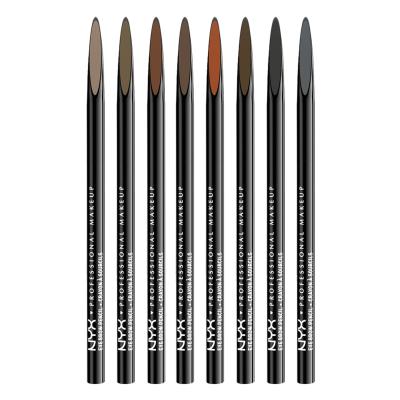 NYX Professional Makeup Precision Brow Pencil Szemöldökceruza nőknek 0,13 g Változat 04 Ash Brown