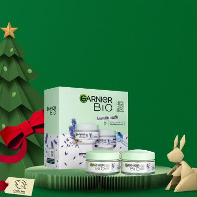 Garnier Bio Lavandin Youth Ajándékcsomagok Bio Lavandin Youth Plumping Day Cream nappali arckrém 50 ml + Bio Lavandin Youth Plumping Night Cream éjszakai arckrém 50 ml