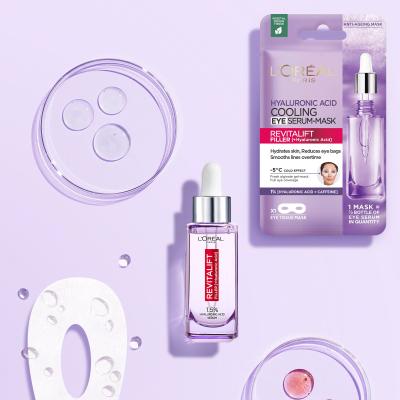 L&#039;Oréal Paris Revitalift Filler HA Deep Replumping And Restoring Volume Ajándékcsomagok Revitalift Filler HA nappali arckrém 50 ml + Revitalift Filler HA Serum arcszérum 30 ml + Revitalift Filler HA Cooling Eye Serum-Mask szemmaszk 1 db