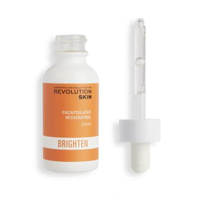 Revolution Skincare Brighten Encapsulated Resveratrol Serum Arcszérum nőknek 30 ml