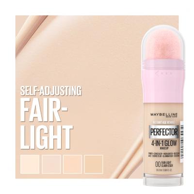 Maybelline Instant Anti-Age Perfector 4-In-1 Glow Alapozó nőknek 20 ml Változat 00 Fair