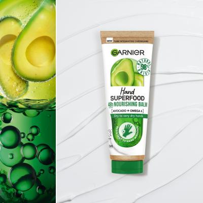 Garnier Hand Superfood 48h Nourishing Balm Kézkrém nőknek 75 ml