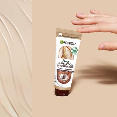 Garnier Hand Superfood 48h Repairing Balm Kézkrém nőknek 75 ml