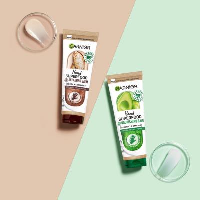 Garnier Hand Superfood 48h Repairing Balm Kézkrém nőknek 75 ml